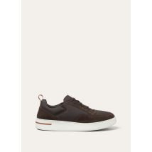 Loro Piana - Newport Walk Wind Suede, Homme, Black Sesame, Taille: 40