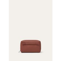 Loro Piana - Extra Travel Pouch Medium Tender Calf, Herren, Kummel/Onyx, Größe: NR