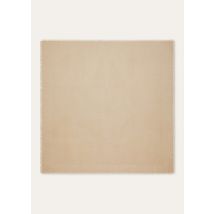 Loro Piana - Crest Jacquard Shawl 120 Cash, Woman, Burnt Sugar, Size: NR