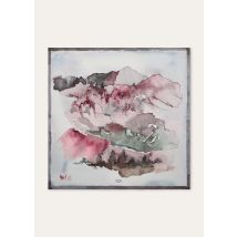 Loro Piana - Loro Piana Natura Argentina Foulard 90 Silk Tw, Femme, Powder/Pink, Taille: NR