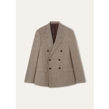 Loro Piana - Milano Peak Db Suit Sopra Visso Prince Of Wales, Man, Fancy Galles Visso, Size: 52