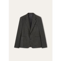 Loro Piana - Hedland Notch Sb Jacket Elgin Check, Man, Blue/Brown, Size: 56