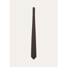 Loro Piana - Yale Tie 8 Linen Wish Tattersall, Man, Blue Shades Tattersall, Size: NR