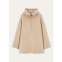 Loro Piana - Kevin Parka Baby Cash Double, Woman, Warm Sand Melange, Size: 40