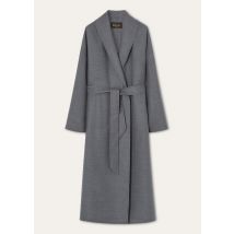 Loro Piana - Dorian Sb Coat Royal Lightness, Woman, Mercury Melange, Size: 44