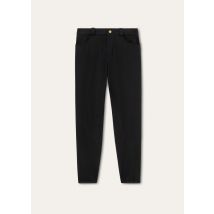 Loro Piana - Brendan Trousers Wl Cotton Tricotine, Man, Black, Size: 54