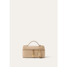 Loro Piana - Extra Bag L23 Saddle Leather, Femme, Light Mastic/Sun Gold, Taille: NR
