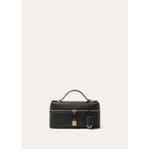 Loro Piana - Extra Bag L23 Linen Calf, Femme, Blue Navy/Sun Gold, Taille: NR