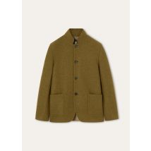 Loro Piana - Spagna Sb Jacket Baby Royal Double, Man, Camouflage Green Melange/Wood Grain Melange, Size: 54