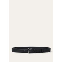 Loro Piana - Alsavel Belt Tender Calf, Man, Navy Blue, Size: 80