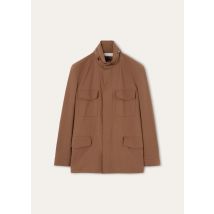 Loro Piana - Traveller Field Jacket Windbelt Stretch Storm, Homme, Chestnut, Taille: 52