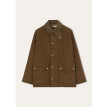 Loro Piana - Kade Caban Waxed Moleskin, Man, Woodland Fern, Size: 50