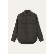 Loro Piana - Ambrose Overshirt Elgin Check, Man, Blue/Brown, Size: 50