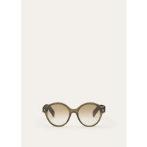 Loro Piana - Joan Sunglasses, 98F - OLIVE BROWN GOLD, Size: NR