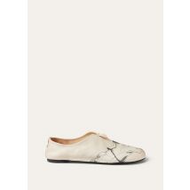 Loro Piana - Floaty Flat Loro Piana Scuderia, Woman, Ivory Green Red, Size: 37,5