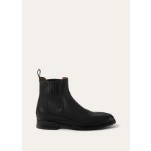 Loro Piana - Horseriding Ankle Boot Shiny Smooth Calf, Damen, Black, Größe: 40