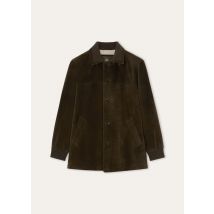 Loro Piana - Maremma Jacket Portobello Suede, Homme, Woodland Fern, Taille: 50