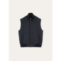 Loro Piana - Ampay Vest Windwish Storm, Man, Navy Blue, Size: 54