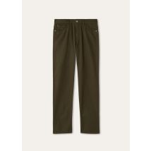 Loro Piana - Quarona Trousers New York, Man, Emerald Canopy, Size: 33