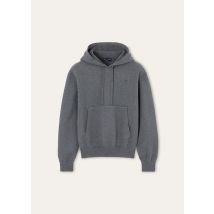 Loro Piana - Whitney Hoodie Rc Replica Luxury Fleece, Homme, Grey Melange, Taille: S