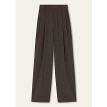 Loro Piana - Hubert Trousers Cheviot Wish Cash, Man, Dark Oak/Army Green/White, Size: 54