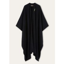 Loro Piana - Maria Cape Cash Double, Woman, Black, Size: NR
