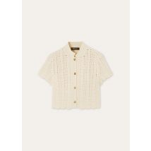 Loro Piana - Arola Ss Jacket Cash Abaca Gg 5, Woman, Nougat, Size: XS