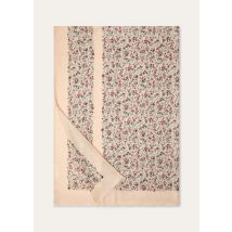 Loro Piana - Arundel Gardens Maxi Stole Soffio Cash Silk, Woman, Ivory/Melon/Peacock, Size: NR