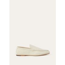 Loro Piana - Summer Anton Walk Loafer Suede, Herren, Yogurt, Größe: 42,5
