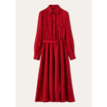 Loro Piana - Adriel Dress Antigua, Woman, Red Apple, Size: 38
