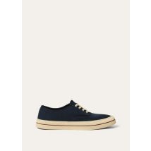 Loro Piana - Nantucket Walk Raw Canvas, Woman, Blue Navy, Size: 35