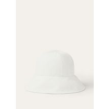 Loro Piana - Neka Cloche Linen Natte', Woman, White, Size: M