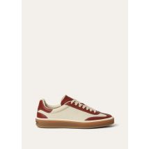 Loro Piana - Tennis Walk Canvas & Calf Lny, Damen, Natural/Deep Kummel, Größe: 40