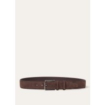 Loro Piana - Mayfair 38 Mm Grained Nubuck, Man, Shaded Woodland/Light Onyx, Size: 100