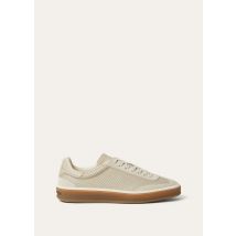 Loro Piana - Tennis Walk Microperforated Nappa Leather, Woman, Pearl Powder, Size: 39,5