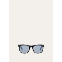 Loro Piana - Horsey Sunglasses, Black/Grey/Gold, Size: NR