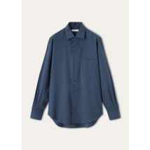 Loro Piana - Andre' Shirt Ginestra, Herren, Cosmos Blue, Größe: L