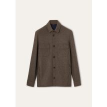 Loro Piana - Marco Overshirt Novalis, Uomo, Deep Oak, Taglia: XL