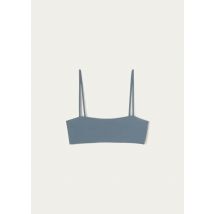 Loro Piana - Bikini Top Double Resort Aquatic Jersey, Woman, Stone Beach, Size: 40
