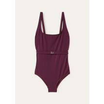 Loro Piana - One Piece Belt Marine Jersey, Woman, Mulberry Sorbet, Size: 42