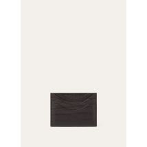 Loro Piana - Extra Cardholder Soft Matt Alligator, Man, Dark Chocolate Licorice, Size: NR