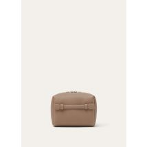 Loro Piana - Extra Travel Pouch Small Tender Calf, Woman, Warm Mastic/Antique Silver, Size: NR