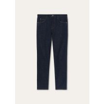 Loro Piana - Doccio Trousers Kurashiki Denim, Man, Dark Lagoon, Size: 32