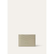 Loro Piana - Extra Cardholder Linen Calf, Woman, Dried Taragon, Size: NR