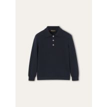 Loro Piana - Wonderland Polo Sweater Wish Gg 18, Navy Blue, Size: 6