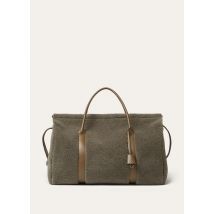 Loro Piana - Loom Weekender L50 Cashfur Rounded Leather, Mann, Tundra Moss/Salty Capers/Gun Metal, Größe: NR