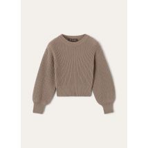 Loro Piana - Treasure Crewneck Sweater Cash Cotton Gg 8, Winter Gravel, Größe: 10