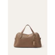 Loro Piana - Needle Medium Fine Grained Leather, Femme, Fossil/Sun Gold, Taille: NR