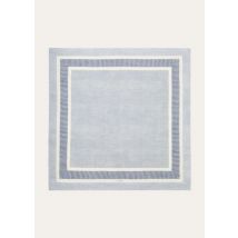 Loro Piana - Marea Foulard 90 Silk Linen, Homme, Light Blue Sea/Ivory, Taille: NR