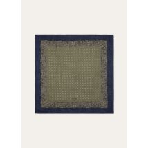 Loro Piana - Loro Piana Cornice Di Cardi Foulard 60 Wool, Man, Sap Green/Navy Blue/Deep Forest, Size: NR